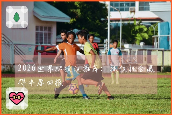 2026世界杯投注推荐：抓住机会赢得丰厚回报